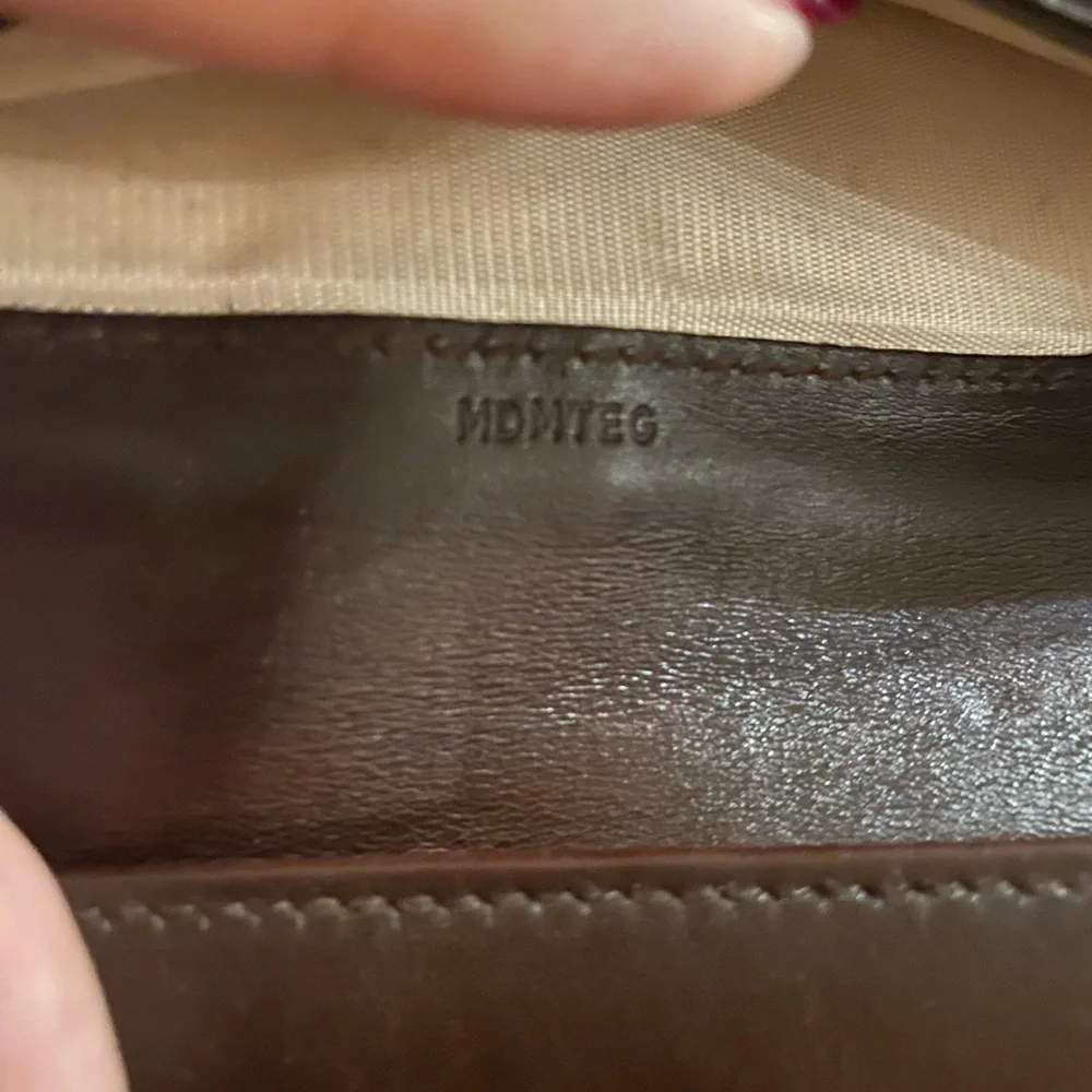 Bvlgari -EUC- Rich Brown Long Leather Wallet - Amazing Condition